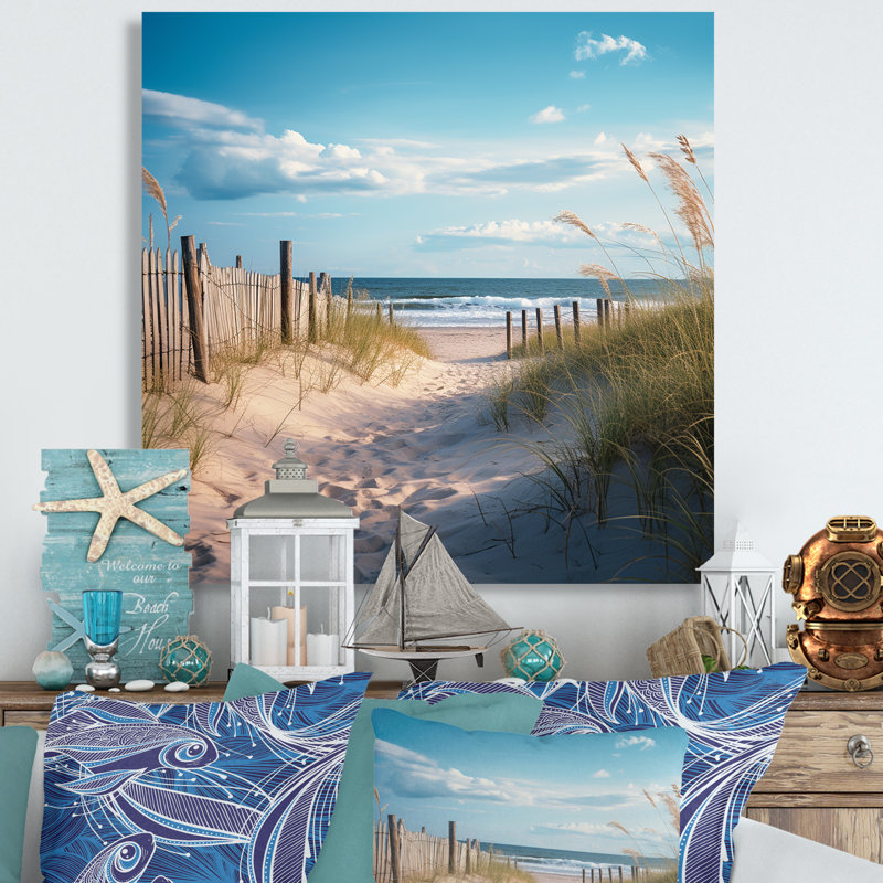 Beach wall art discount